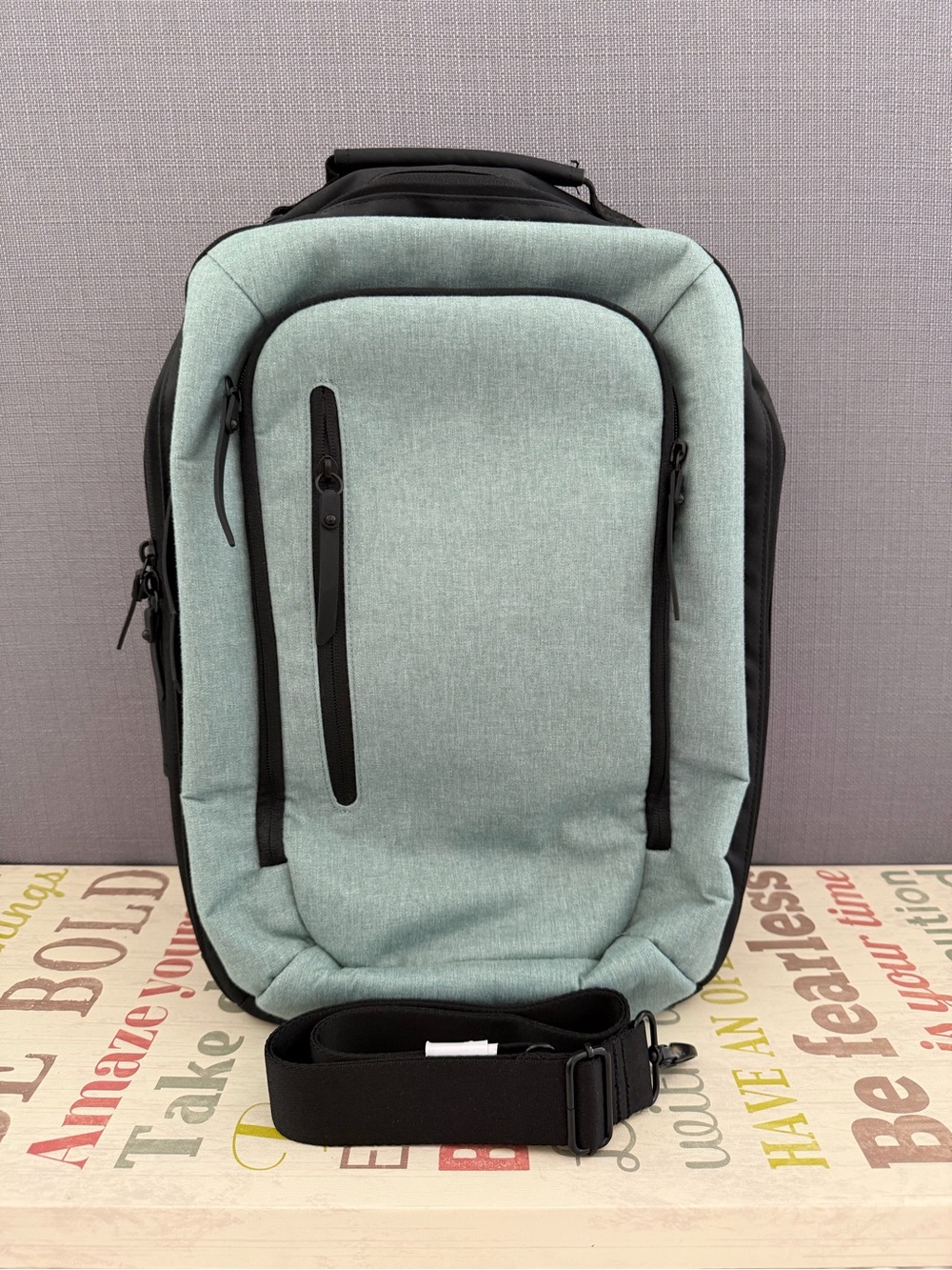 Sherpani Travel Laptop Backpack Casual Daypack - Mint Green New